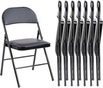 Set Up 8 Comfortable Chairs Seconds - Sweetcrispy Folding Pack New. Price: $209.99.