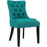 Modway Regent 20.5 Teal Tufted Fabric Solid Wood Dining High Back Chair New. Price: $202.92.