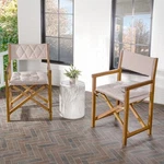 Jonathan Y DRC1002 Waldo Outdoor Acacia Director Chair W/ Cushion (set Of 2) New. Price: $230.99.