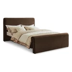 Meridian Furniture Sloan Brown Velvet Queen Bed New. Price: $753.95.