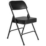 National Public Seating 3210 Folding Chair, Vinyl, 32IN H, Black, PK2 New. Price: $112.99.