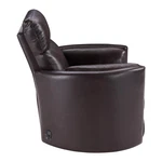 Parker Living Radius Leather Power Cordless Swivel Glider Recliner Brown New. Price: $1349.00.