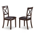 East West Furniture Boston 38" Leather Dining Chairs Cappuccino (set Of 2) New. Price: $170.46.