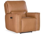 Hooker Furniture SS727-PHZ1 Miles 36"W Leather Recliner Chair Oslo Antelope New. Price: $2272.00.