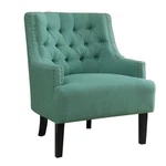 Lexicon Charisma Upholstered Accent Chair In Teal New. Price: $269.74.