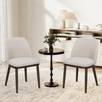 Colamy Upholstered Dining Chairs Set Of 2, Modern Kitchen With Back, F... New. Price: $212.37.