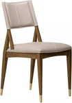 Finn Traditional Beechwood And Leather Dining Chair New. Price: $1579.00.