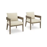 Signature Design By Ashley Furniture Serene Bay Brown Outdoor Dining Chair New. Price: $833.69.