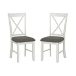 Powell Furniture Jane Side, Antique White Dining Chair, New. Price: $183.44.