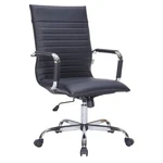 Leisuremod Harris High Back Leatherette Executive Swivel Office Chair In Black New. Price: $303.64.