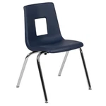 Flash Advantage Student Stack School Chair, 18" ADV-SSC-18NAVY New. Price: $94.99.
