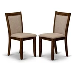 East West Furniture Monza 36.8" Wood Dining Chairs Walnut/tan (set Of 2) New. Price: $202.95.