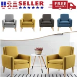 New Accent Single Sofa Upholstered Fabric Chairs Arm Furniture Living Room. Price: $138.99.