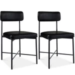 Best Choice Products Dining Chair Faux Leather Standard Height Metal Set Of 2 New. Price: $89.99.