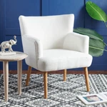 Safavieh Delfino Accent Chair White New. Price: $306.71.