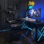 Elecwish Gaming Chair Ergonomic Computer Office Recliner Swivel Seat New. Price: $109.99.
