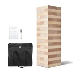 Tumbling Timber Toy 60 Blocks Giant Tumble Tower Game Pine Wood Bag. Price: $49.99.