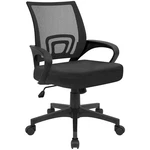 Lacoo Office Chair 36.5" Adjustable Height Cushioned Rolling Swivel Wheels Black New. Price: $69.95.
