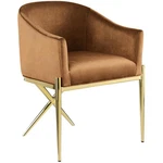 Meridian Furniture Xavier Saddle Velvet Dining Chair New. Price: $282.14.