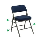 Flash Furniture Folding Office Chairs HA-MC320AF-NVY-GG New. Price: $74.99.