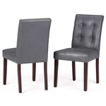Simpli Home Andover Dining Chair Stone Gray Faux Leather (set Of 2) New. Price: $273.50.