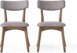 Christopher Knight Home Abrielle Mid-century Modern Dining Chairs Dark Grey New. Price: $54.99.
