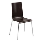 Safco 4298ES Bosk Stack Chair Plywood Espresso Chrome Frame New. Price: $637.90.