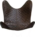 Leder Artesan Present By Handmade Tan Leather Arm Chair Cover New. Price: $145.99.