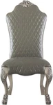Benjara High Back Leatherette Chair Set (2) New! Was $1095. Price: $529.00.