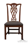 Universal Furniture Solid Cherry Traditional Chippendale Style Dining Side Chair Used. Price: $349.99.