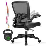 Desk Chairs With Wheels, Ergonomic Mesh Office And Lumbar Support,black New. Price: $564.99.