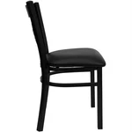 Flash Furniture Hercules Series Back Metal Dining Chair Black New. Price: $108.99.