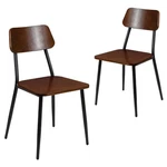 Flash Furniture Wooden Dining Side Chair Mahogany (set Of 2) New. Price: $332.75.