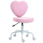 Kids Girls Heart Love Shaped Small Task Chair For Vanity Bedroom Reading Study New. Price: $88.99.