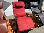 Human Touch PC-6 Manual Red Fabric Classic Zero Gravity Perfect Chair Recliner Used. Price: $1995.00.