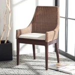 Safavieh Franco Sloping Chair Brown New. Price: $327.81.