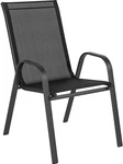 Brazos Series Outdoor Stackable Patio Chairs With Flex Comfort Material, Stackin New. Price: $454.99.