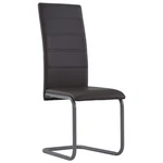 Dining Chair Upholstered Cantilever Side Faux Leather Vidaxl New. Price: $173.99.