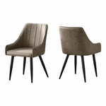 Monarch Fabric Tufted Upholstered Dining Chair Taupe (set Of 2) New. Price: $318.59.