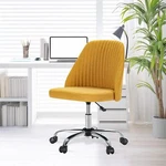 Adjustable Height Swivel Rolling Home Chairs For Bedroom Adult Yellow New. Price: $75.99.