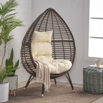 Christopher Knight Home Teardrop Wicker Lounge Chair Cushion - Scratch & Dent Used. Price: $381.09.