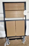Esker Recycled Resin Outdoor Portable Patio Folding Chair Brown - Threshold Open. Price: $47.96.