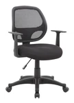 Boss Commercial Grade Mesh Task Chair W/ T-arms Model # B606 New. Price: $160.29.