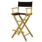 Casual Home Directorschair Natural Framebyblack Canvas 30IN Bar Height New. Price: $87.08.