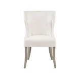 Madison Park Troy Upholstered Wingback Dining Chair Cream Open. Price: $158.09.