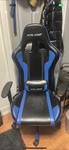 Gtracing Blue Gaming Chair Used. Price: $75.00.