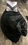 Lovesac Pillowsac /beanbag Chair Used. Price: $350.00.