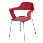 Safco Bandi Shell Stacking Chair Red (set Of 2) New. Price: $377.29.