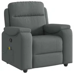 Recliner Home Theater Armchair Leisure Seat Dark Gray Fabric Vidaxl New. Price: $247.99.
