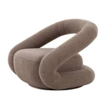 Divani Casa Tony - Modern Brown Fabric Swivel Accent Chair New. Price: $890.16.